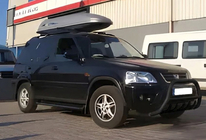 Honda CRV 1996–2001 Bullbar WT003 Black (roestvrij staal) foto 3