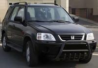 Honda CRV 1996–2001 Bullbar WT003 Black (roestvrij staal) foto 1