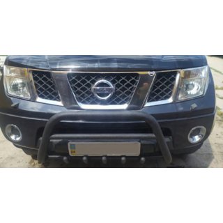 Bullbar WT003 Black (RVS) Nissan Navara 2006–2015 foto 3