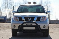 Nissan Pathfinder R51 2005–2014 Bullbar WT003 Black (RVS) foto 5