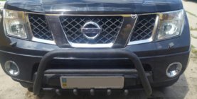 Nissan Pathfinder R51 2005–2014 Bullbar WT003 Black (RVS) foto 3