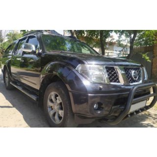 Bullbar WT003 Black (RVS) Nissan Pathfinder R51 2005–2014 foto 1
