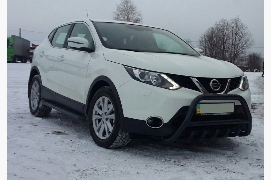 Nissan Qashqai 2014–2021 Bullbar WT003 Black (RVS) Image