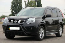 Nissan X-trail T31 2007–2014 Bullbar WT003 Black (roestvrij staal) foto 4