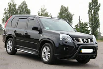 Nissan X-trail T31 2007–2014 Bullbar WT003 Black (roestvrij staal) foto 6