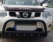 Nissan X-trail T31 2007–2014 Bullbar WT003 Black (roestvrij staal) foto 8