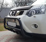 Nissan X-trail T31 2007–2014 Bullbar WT003 Black (roestvrij staal) foto 9