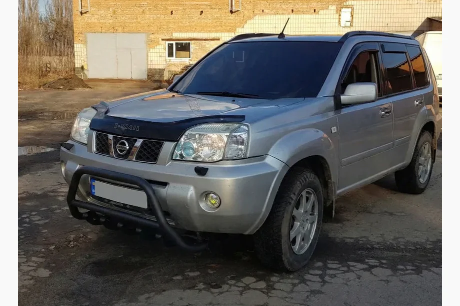 Nissan X-trail T31 2007–2014 Bullbar WT003 Black (roestvrij staal) Foto 11