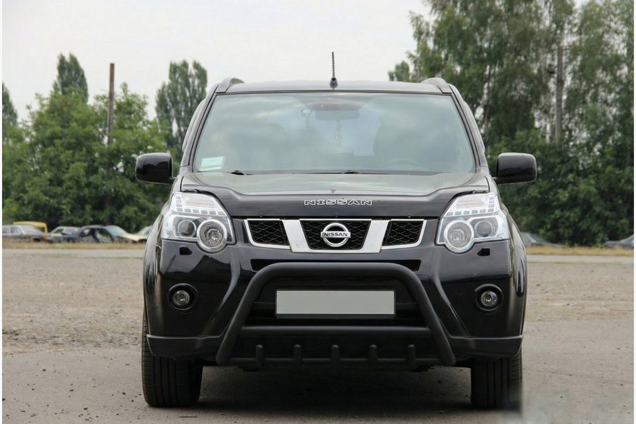 Nissan X-trail T31 2007–2014 Bullbar WT003 Black (roestvrij staal) Foto 7