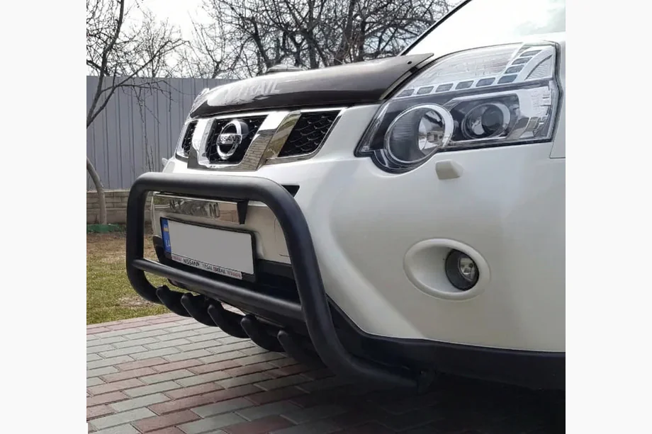 Nissan X-trail T31 2007–2014 Bullbar WT003 Black (roestvrij staal) Foto 9