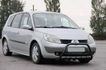 Renault Scenic/Grand 2003–2009 Bullbar WT004 Black (RVS) foto 2