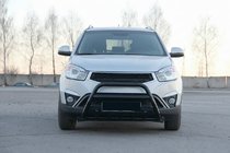 SsangYong Korando 2010–2019 Bullbar WT003 Black (RVS) foto 4