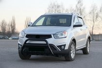 SsangYong Korando 2010–2019 Bullbar WT003 Black (RVS) foto 3