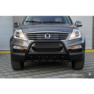 Bullbar WT003 Black (RVS) SsangYong Rexton I 2001–2017 foto 1