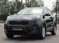 Kia Sportage 2015–2021 Bullbar WT003 Black (RVS) foto 1