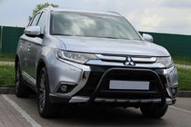 Mitsubishi Outlander 2012–2021 Bullbar WT003 Black (RVS) foto 1