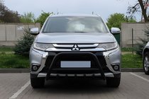 Mitsubishi Outlander 2012–2021 Bullbar WT003 Black (RVS) foto 4