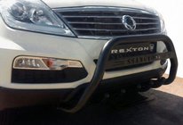 SsangYong Rexton I 2001–2017 Bullbar WT004 Black (RVS) foto 1