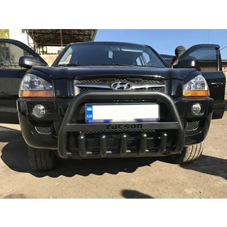 Bullbar WT004 Black (RVS) Hyundai Tucson JM 2004– foto 2