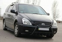 Kia Carnival 2002–2013 Bullbar WT004 Black (RVS) foto 2
