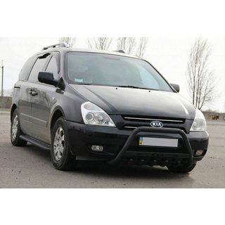 Bullbar WT004 Black (RVS) Kia Carnival 2002–2013 foto 2