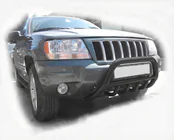 Jeep Grand Cherokee WK 2004–2010 Bullbar WT003 Black foto 1