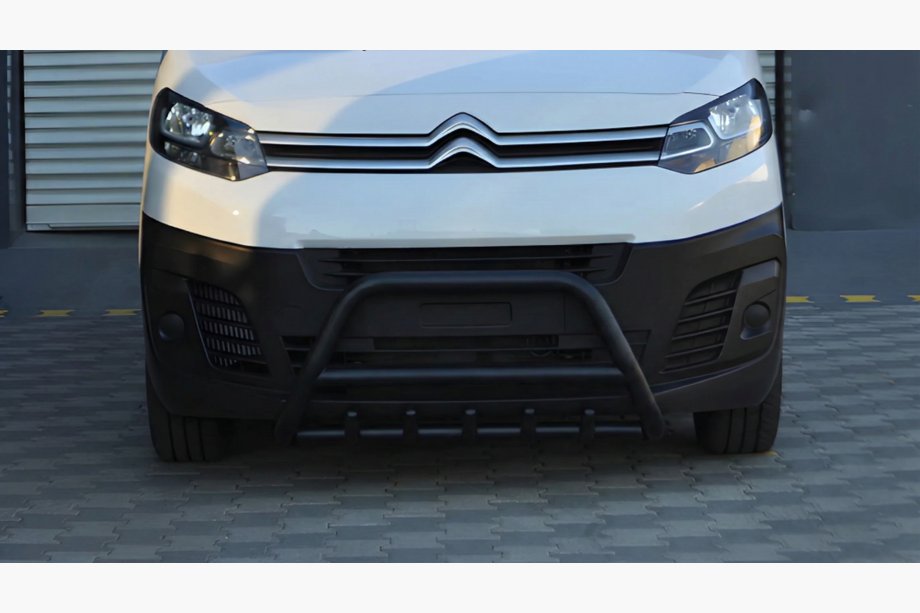 Peugeot Traveller 2017– Bullbar WT003 Black (RVS) Foto 4