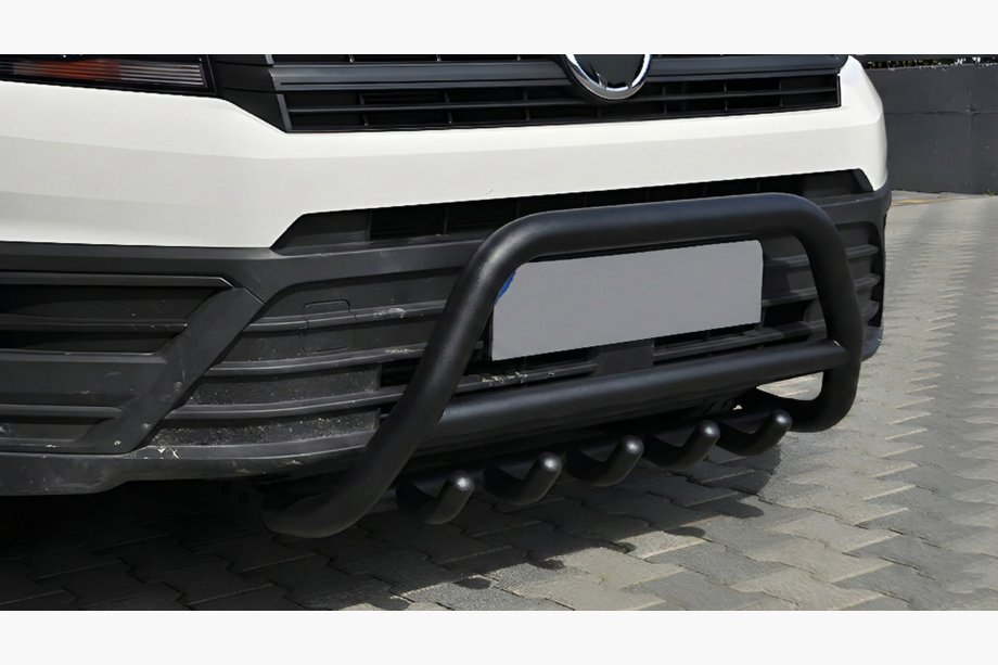 Volkswagen Crafter 2016– Bullbar WT003 Black (RVS) Image