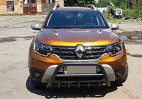 Renault Duster 2018–2024 Bullbar zonder logo WT003 Black (RVS) foto 6