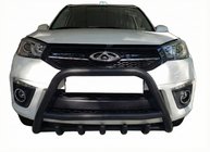 Chery Tiggo 3 2005– Bullbar WT003 Black (RVS) foto 1