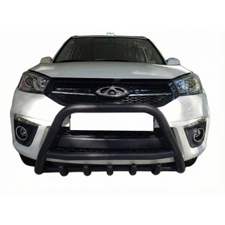 Bullbar WT003 Black (RVS) Chery Tiggo 3 2005– foto 1