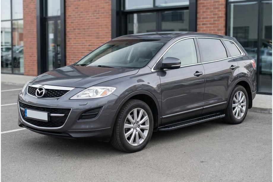 Mazda CX-9 2007–2016 Bosphorus Black side steps (2 st., aluminium) Image
