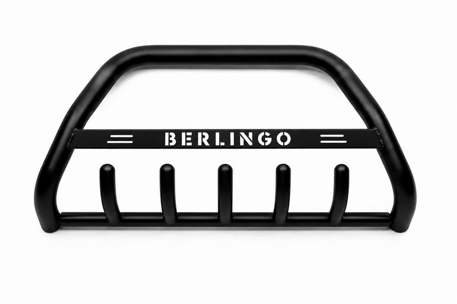Citroen Berlingo 1996–2008 Bullbar WT004 Black (RVS) Image