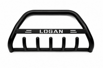 Dacia Logan MCV 2013–2020 Bullbar WT004 Black (RVS) foto 1
