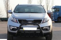 Kia Sportage 2010–2015 Bullbar WT004 Black (RVS) foto 2