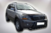 Kia Sorento I BL 2002–2009 Bullbar WT004 Black (RVS) foto 1