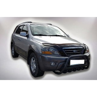Bullbar WT004 Black (RVS) Kia Sorento I BL 2002–2009 foto 1