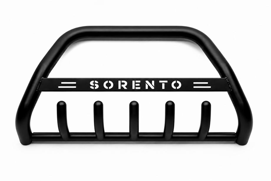 Kia Sorento III UM 2014–2020 Bullbar WT004 Black (RVS) Image