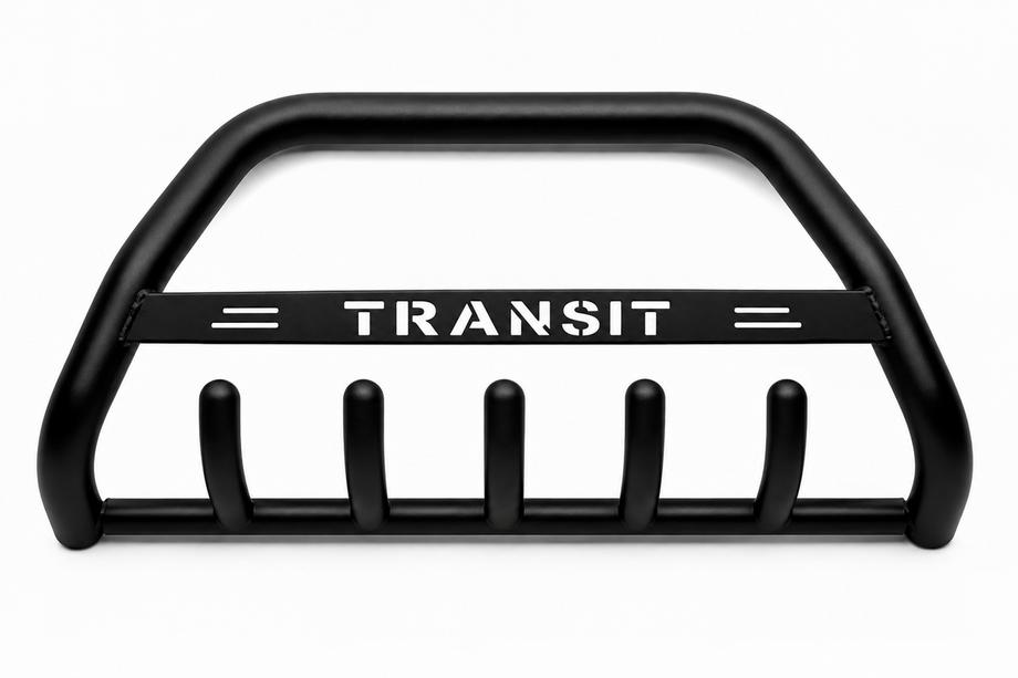 Ford Transit 1991–2000 Bullbar WT004 Black (RVS) Foto 1