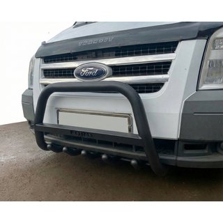Bullbar WT004 Black (RVS) Ford Transit 2000–2014 foto 1