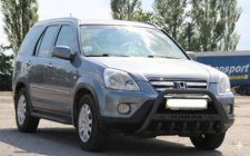 Honda CRV 2001–2006 Bullbar WT004 Black (RVS) foto 2