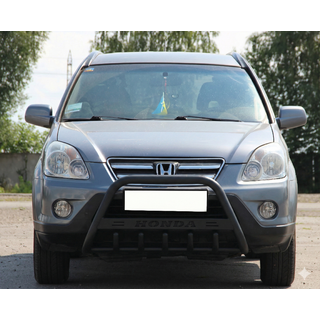 Bullbar WT004 Black (RVS) Honda CRV 2001–2006 foto 1