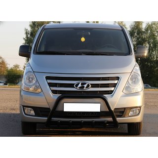 Bullbar WT004 Black (RVS) Hyundai H300, H1, Starex 2008–2020 foto 1