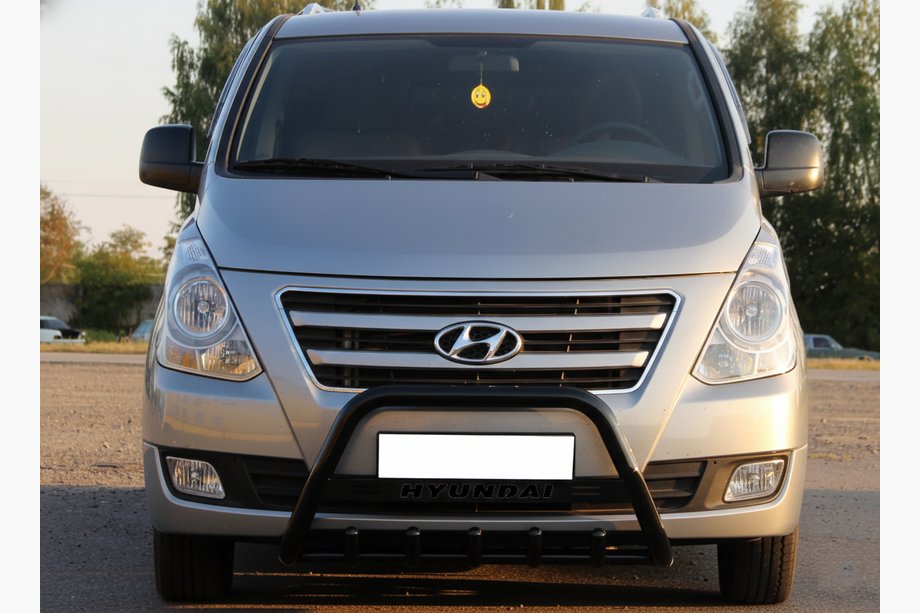Hyundai H300, H1, Starex 2008–2020 Bullbar WT004 Black (RVS) Image