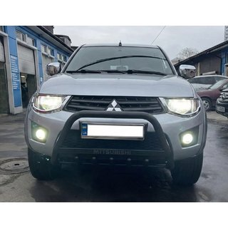 Bullbar WT004 Black (RVS) Mitsubishi L200 2006–2015 foto 2
