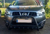 Nissan Qashqai 2007–2010 Bullbar WT004 Black (RVS) foto 1