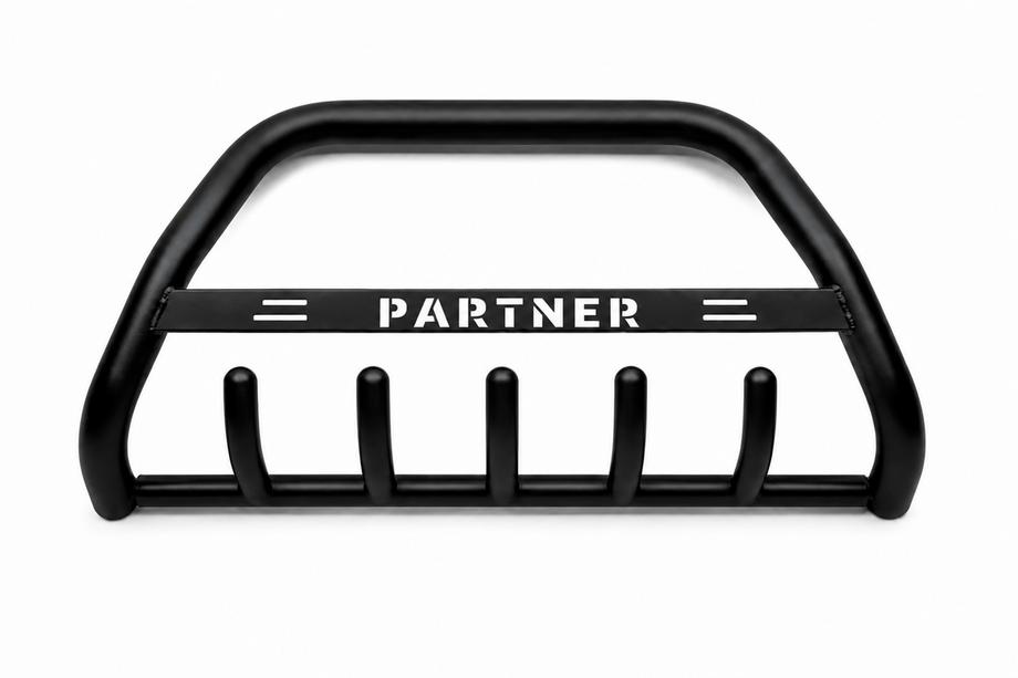 Peugeot Partner 1996–2008 Bullbar WT004 Black (RVS) Image