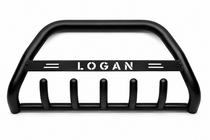 Renault Logan MCV 2013–2022 Bullbar WT004 Black (RVS) foto 1