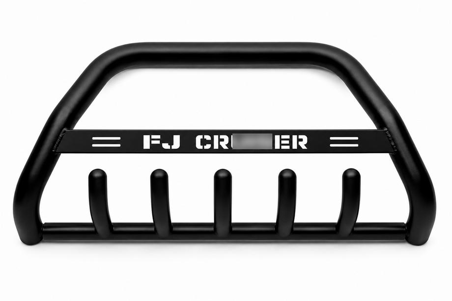 Toyota FJ Cruiser 2006–2022 Bullbar WT004 Black (RVS) Image