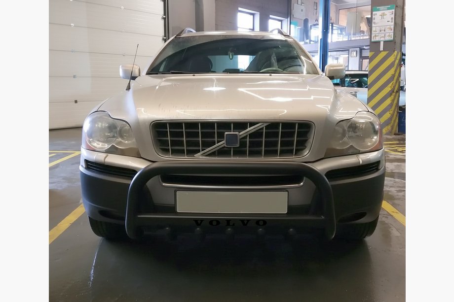 Volvo XC90 2002–2014 Bullbar WT004 Black (RVS) Image